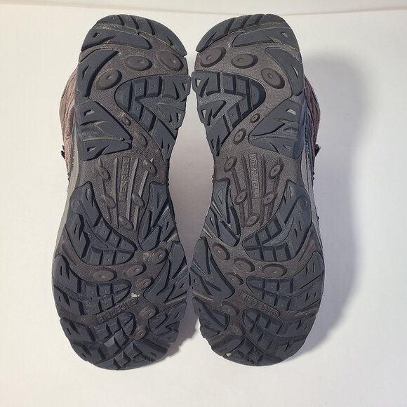 Merrell Moab Polar Espresso Waterproof Hiking/Snow Boots Men's Size 9.5 - Picture 7 of 8